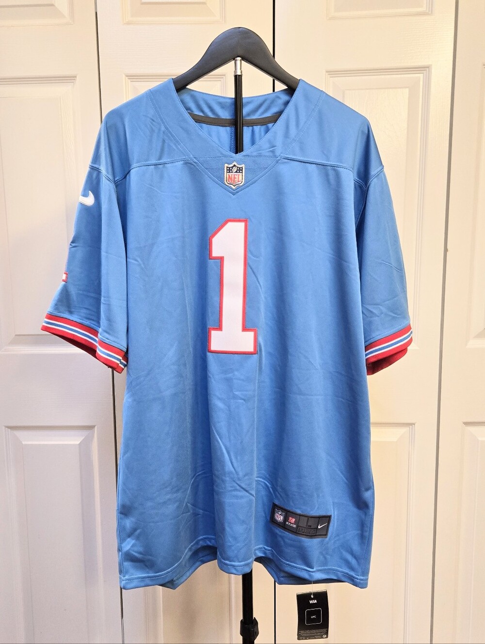 NFL Titans Cameron Ward Large Nike Jersey